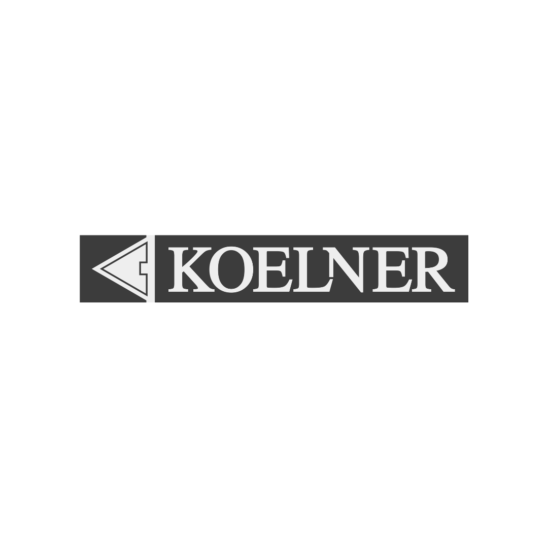 Koelner logo in black and white